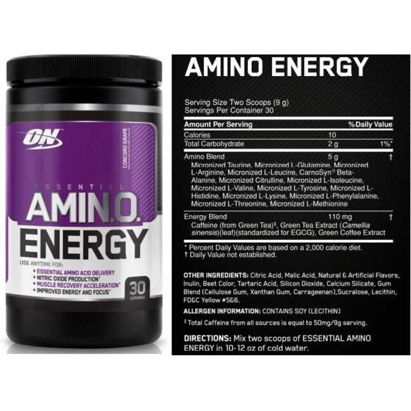 Optimum Nutrition Amino Energy 複合氨基酸 - 30份